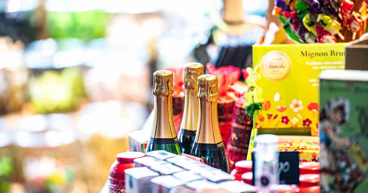 Sortiment in unserem Feinkostladen